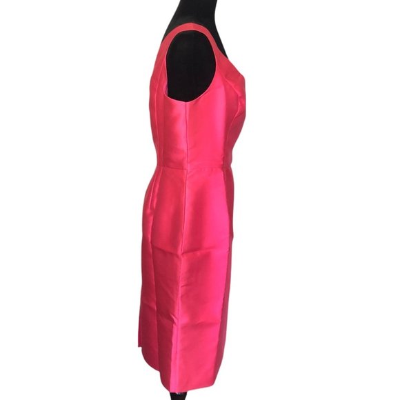 LUNA Pink Sheer Sheath Dress - Picture 6 of 11